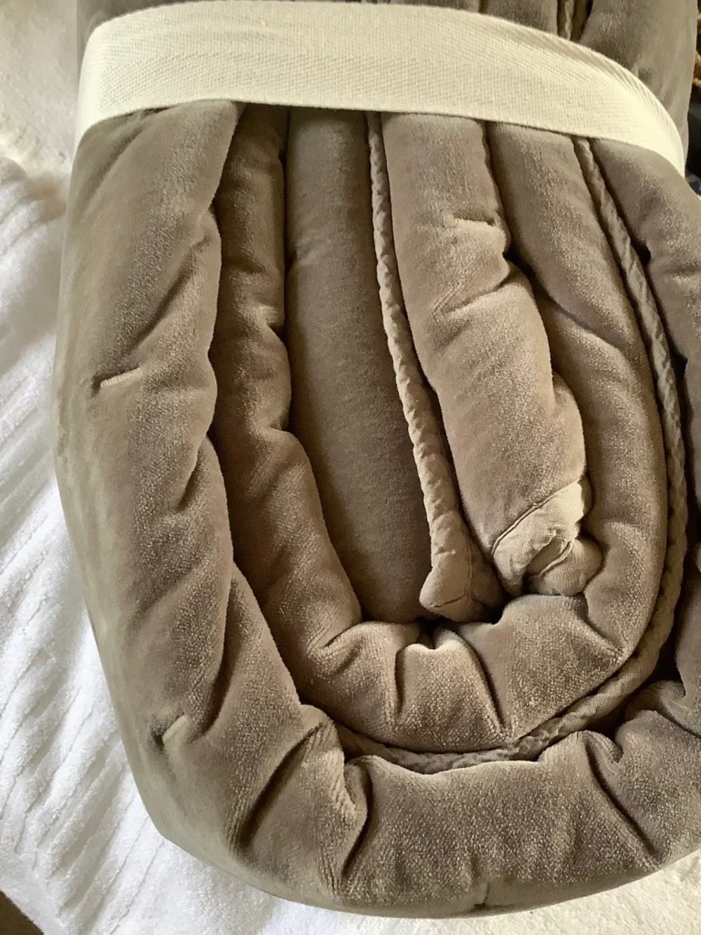 Nordstrom VELVET DREAM Queen Quilt Set Grey Nickel SZ Queen